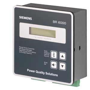 Siemens reactive power factor controller BR6000-R12 12-steps 230 V